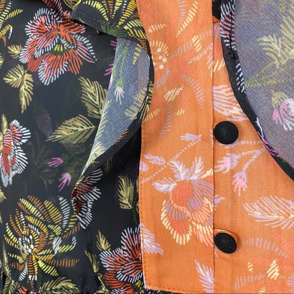 NWOT Anthropologie Boho LAIA Francesca tunic Sz M - Picture 8 of 10